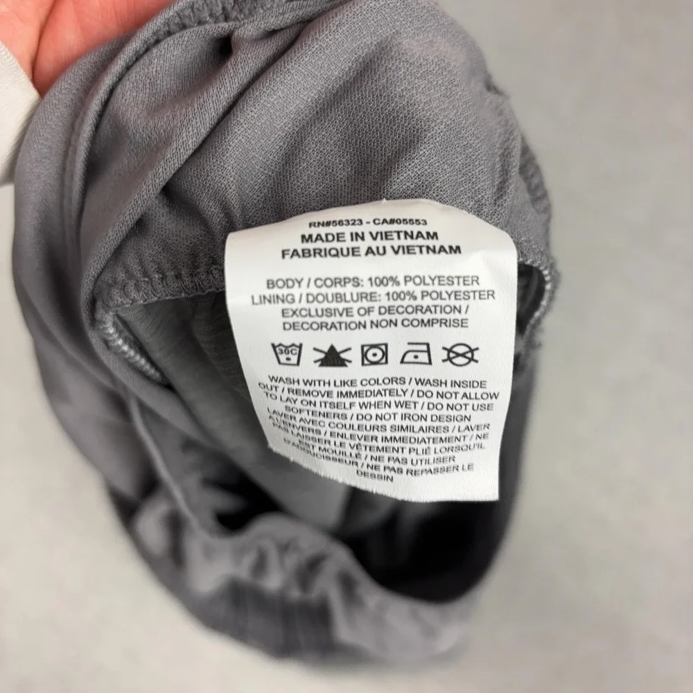 Nike Dri-FIT Running Shorts Womens M Gray 3 In Lined Athletic Pockets DB4487-067